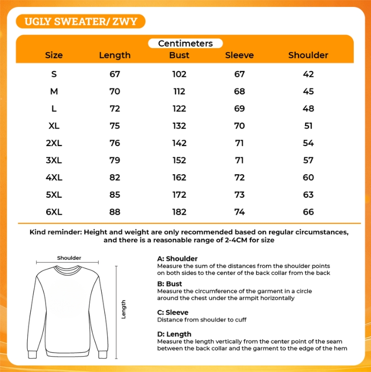 3D UGLY SWEATER - Haikyuu Stuff